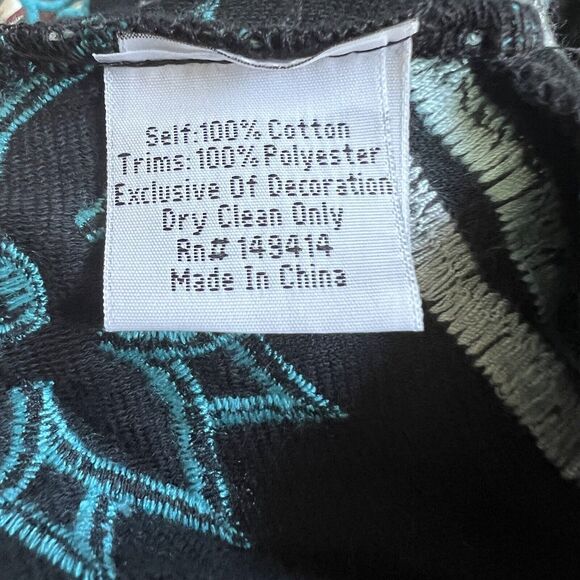 Johnny Was NWT Chelsea Midi Bomber Jacket Embroidered Duster Coat Sz S Oversized - Picture 6 of 6